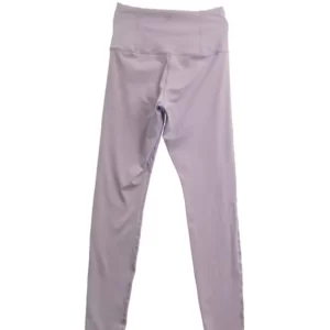 AddElm High Waist Solid Color Leggings – Lilac