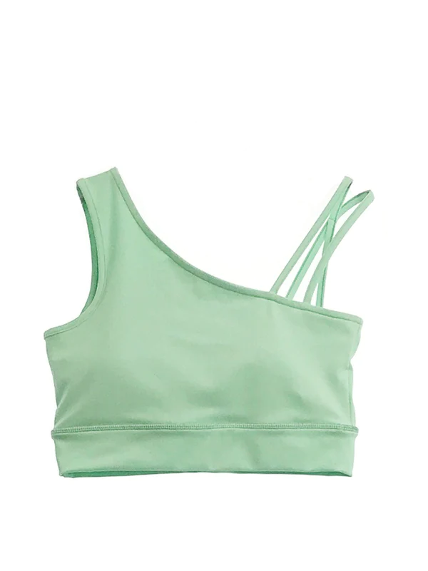 One Shoulder Sport Bra